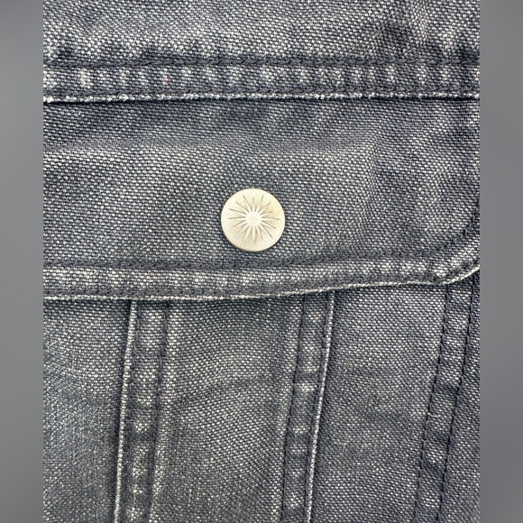 Faherty Timberline Organic Cotton Primaloft Trucker Jean Jacket Washed Sherpa, L - Picture 7 of 13